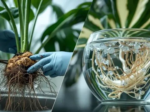 Monstera con raíces podridas - cómo salvarla y evitar recaídas